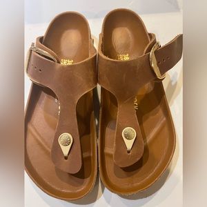 Birkenstock Gizeh Big Buckle Sandals nwot